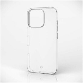 ELECOM｜エレコム iPhone 16 Pro（6.3インチ） ソフトケース 極 クリア PMCA24CUCTCR