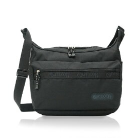 ファインプラス｜FINE PLUS ロゴテープ マルチポケット ショルダーバッグ 大容量 ななめ掛け 肩掛け OUTDOOR PRODUCTS BLACK-3 22439830