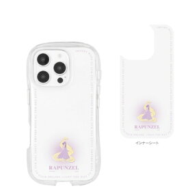 グルマンディーズ｜gourmandise iPhone 16 Pro（6.3インチクリスタルクリアケース ディズニー ラプンツェル DNG-209RP