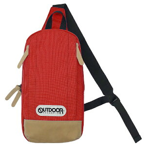 �t�@�C���v���X�bFINE PLUS �N���V�b�N �{�f�B�o�b�O �^�e�^ �΂ߊ|�� ���|�� OUTDOOR PRODUCTS RED 22429790