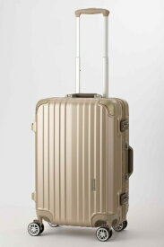 レジェンドウォーカー｜LEGEND WALKER 5516-48(機内持込サイズ) シャンパン クッション付ダブルキャスター フレームタイプ LEGEND WALKER シャンパン 5516-48CP [TSAロック搭載]