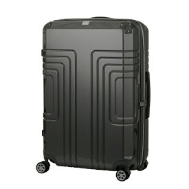 レジェンドウォーカー｜LEGEND WALKER スーツケース COMODO 容量拡張 中仕切り撥水ポケット装備 鏡面ファスナーキャリーケース グロスガンメタ 5519-49-GM [TSAロック搭載]