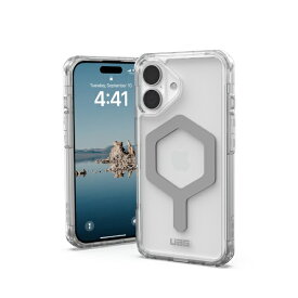 【エントリーで最大全額ポイント還元｜7/18迄】 UAG｜URBAN ARMOR GEAR iPhone 16 耐衝撃ケース MAGSAFE対応 PLYO アイス/シルバー UAG-IPH24MB-YMS-I/S
