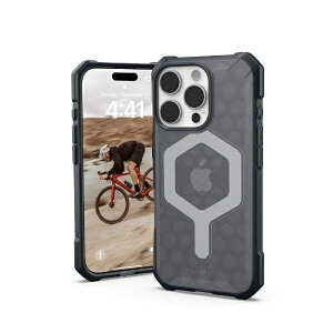 UAG�bURBAN ARMOR GEAR iPhone 16 Pro �ϏՌ��P�[�X MAGSAFE�Ή� ESSENTIAL ARMOR �A�b�V�� UAG-IPH24MA-EMS-AS