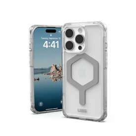 UAG｜URBAN ARMOR GEAR iPhone 16 Pro 耐衝撃ケース MAGSAFE対応 PLYO アイス/シルバー UAG-IPH24MA-YMS-I/S