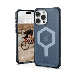 UAG�bURBAN ARMOR GEAR iPhone 16 Pro Max �ϏՌ��P�[�X MAGSAFE�Ή� ESSENTIAL ARMOR �N���E�h�u���[ UAG-IPH24LA-EMS-CB