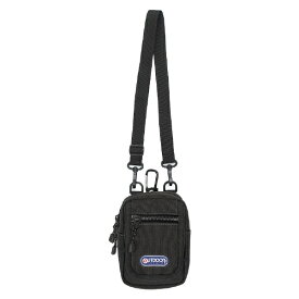 ファインプラス｜FINE PLUS ルミナス ミニポーチ 3WAY カラビナ付 ショルダーベルト付 OUTDOOR PRODUCTS BLACK 22469005