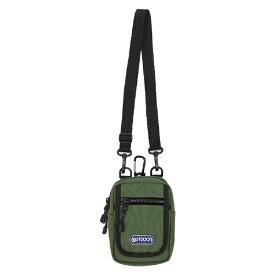 ファインプラス｜FINE PLUS ルミナス ミニポーチ 3WAY カラビナ付 ショルダーベルト付 OUTDOOR PRODUCTS GREEN 22469005