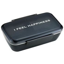 Skater｜スケーター シースルー　抗菌スタイリッシュ弁当箱850ml（ナイトブラック） ナイトブラック PFTY9AG