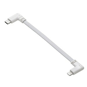 ELECOMbGR iPhone [dP[u  USB-C to CgjOP[u  Z 0.1m PDΉ L tbg MFiF }[d y Lightning |[g iPhone iPad iPod AirPods Ή z oCobe[ p z