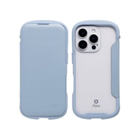 HAMEE｜ハミィ [iPhone 16 Pro専用]iFace Reflection ダイアリー ポリカーボネート クリアケース iFace ペールブルー 41-980347