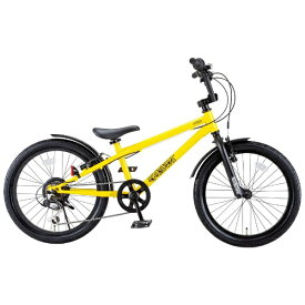 アイデス｜ides 20型 子供用自転車 ビーエムエクストリート BMXSTREET(外装6段変速) イエロー 03880【キャンセル・返品不可】 【代金引換配送不可】