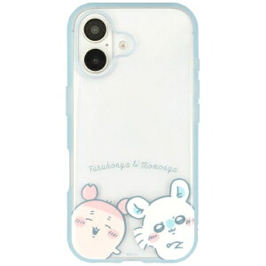 グルマンディーズ|gourmandise iPhone 16(6.1インチ)IIIIfitClearケース チイカワ モモンガ&古本屋 CK-55C