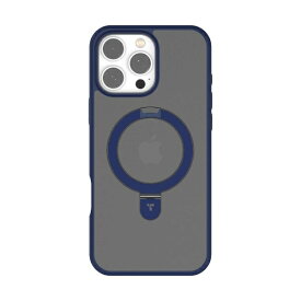 TORRAS｜トラス Torras - Ostand case for iPhone 16 Pro（6.3インチ） ［ ネイビーブルー ］ X00FX1814