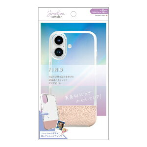 �g���j�e�B�bTrinity iPhone 16�i6.1�C���`�j �mFINO�n �w�ʃN���A�n�C�u���b�h���U�[�P�[�X �s���N AM-IP24M2-FI-PK