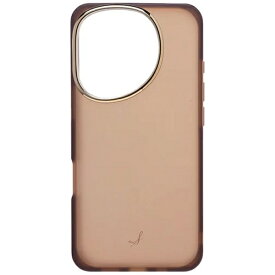 HAMEE｜ハミィ iPhone 16 Pro（6.3インチ） salistyクリアカラー耐衝撃ハードケース ブラウン 669-978887