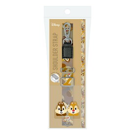 PGA｜ピージーエー ストラップホルダー付 ショルダーストラップ Premium Style チップ＆デール PG-DSDST08CPD