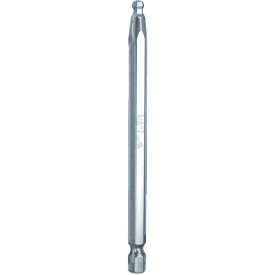 エイト｜EIGHT 六角棒ビット　テーパーヘッド対辺6.35mm溝9mm単品　EA644MMX100