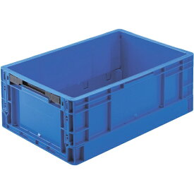 トラスコ中山｜TRUSCO NAKAYAMA TPO型 折りたたみコンテナ TP規格 24L ダークブルー TPO-342(DB)