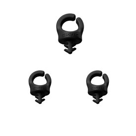 SPRIG｜スプリッグ スプリッグ ケーブルホルダー 1/4インチネジ穴用(2個入)＆ 3/8インチネジ穴用(1個入) ブラック S3PK-1438-BK