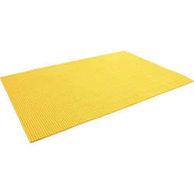 トラスコ中山｜TRUSCO NAKAYAMA ジャバラマットスリム　600X900mm　イエロー　TNS6090Y