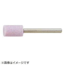 トラスコ中山｜TRUSCO NAKAYAMA 軸付砥石PA　円筒型　Φ10X幅13X軸3　＃60　10本入　MP261P