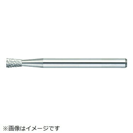 トラスコ中山｜TRUSCO NAKAYAMA 超硬バー　逆テーパー型　Φ6．3X刃長6X軸3　シングルカット　TB52B064S
