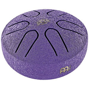 MEINL SonicEnergy�b�}�C�l���\�j�b�N�G�i�W�[ �^���O�h���� Purple with Lasered lotus flower design PSTD1PLF