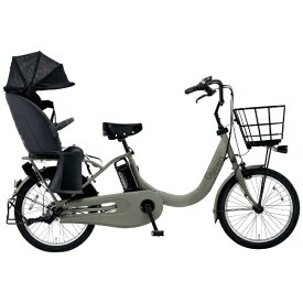 Panasonic｜パナソニック 電動アシスト自転車 ギュット・クルーム・R・EX Gyutto マットオリーブ BE-FRE034 [20インチ /3段変速]2025年モデル【キャンセル・返品不可】 【代金引換配送不可】