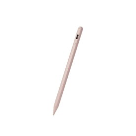ELECOM｜エレコム 〔タッチペン：USB-A充電式〕汎用アクティブタッチペン &me アッシュピンク P-TPACST04PN
