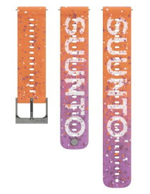 SUUNTO｜スント SUUNTO 22mm ATHLETIC 6 シリコンストラップ S＋M【日本正規品】 Power Orange SS051071000