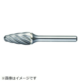 トラスコ中山｜TRUSCO NAKAYAMA 超硬バー　砲弾型　Φ16X刃長25X軸6　アルミカット　TA3C160