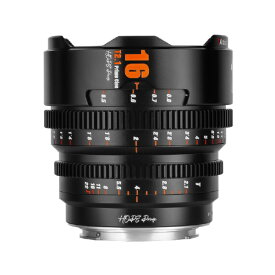 七工匠｜7artisans シネマレンズ 7Artisans HOPE Prime 16mm T2.1 Super 35mm キヤノンRFマウント ブラック 7A-HP16T21-RF-B [キヤノンRF /単焦点レンズ]