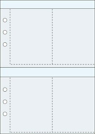 レイメイ藤井｜Raymay Fujii マルチ収納ファイル用リフィル A5 Kept(ケプト) カードケース(6穴) KP54