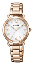 【エントリーで最大2万ポイント当たる｜11/18迄】 CITIZEN｜シチズン wicca（ウィッカ） ソーラーテック　ベーシックモデル ピンクゴールド KP6-065-11