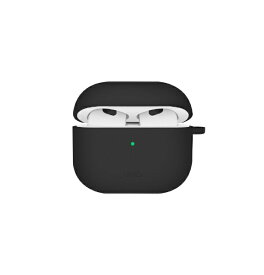 KENZAN｜ケンザン AirPods 4対応 ACTIVE HYBRID シリコンケース BLACK UNIQ AP4 NEXO BK