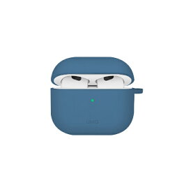 KENZAN｜ケンザン AirPods 4対応 ACTIVE HYBRID シリコンケース PACIFIC BLUE UNIQ AP4 NEXO BL