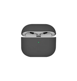 KENZAN｜ケンザン AirPods 4対応 HYBRID LIQUID シリコンケース GREY UNIQ AP4 LINO GY