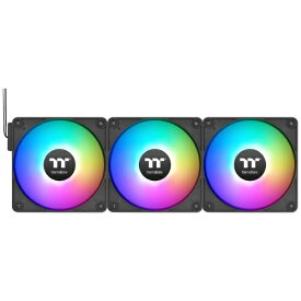 THERMALTAKE｜サーマルテイク ケースファンx3 [140mm /1800RPM] CT140 EX Reverse ARGB Sync PC Cooling Fan 3 Fan Pack ブラック CL-F193-PL14SW-A