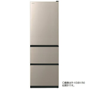�y���������ۏ�&������{�ݒu���z �����bHITACHI �①�� V�^�C�v ���C�g�S�[���h R-V38VL-N [��60cm /375L /3�h�A /���J���^�C�v /2024�N]