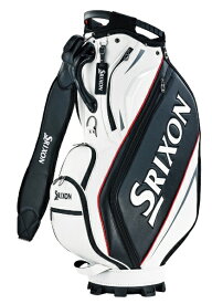 ダンロップ スリクソン｜DUNLOP SRIXON キャディバッグ ホワイト×ブラック GGC-S205 [3.5kg]【オウンネーム非対応】【返品交換不可】