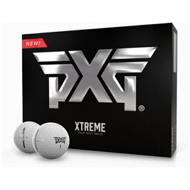 【エントリーで最大全額ポイント還元｜7/18迄】 PXG｜ピーエックスジー ゴルフボール Xtreme Tour Golf Ball ホワイト GB-JP-DOZ-XTTR-WHT [12球（1ダース）]【返品交換不可】