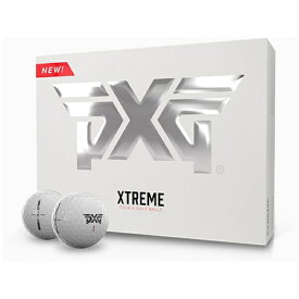 【エントリーで最大全額ポイント還元｜7/18迄】 PXG｜ピーエックスジー ゴルフボール Xtreme Tour X Golf Ball ホワイト GB-JP-DOZ-XTTRX-WHT [12球（1ダース）]【返品交換不可】