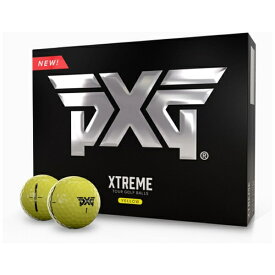 PXG｜ピーエックスジー ゴルフボール Xtreme Tour Golf Ball イエロー GB-JP-DOZ-XTTR-YEL [12球（1ダース）]【返品交換不可】