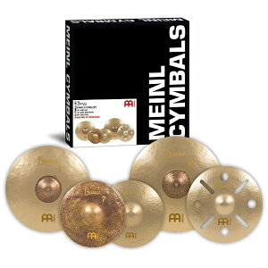【エントリーで最大全額ポイント還元|11/5迄】 MEINL|マイネル シンバルセット Byzance Vintage Benny Greb’s signature cymbal Sand Cymbal Set BV480+B16TRC