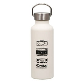 ローライ｜Rollei ステンレスボトル Rollei35デザイン ホワイト RL-033-WH