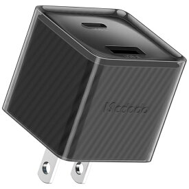 MCDODO 33W 1C+1A GAN Fast Charger (US) ブラック BLMDCH04-AC-BK