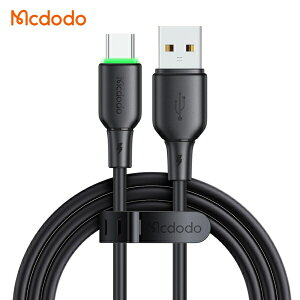 Mcdodo�b�}�N�h�h Type-C 6A Data Cable with LED Light �u���b�N BMCDA475-12-BK
