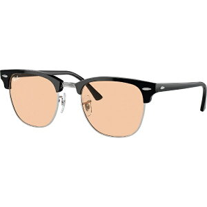 RayBan�b���C�o�� CLUBMASTER RB3016 13544B 51mm �V���o�[��Ƀu���b�N/�s���N