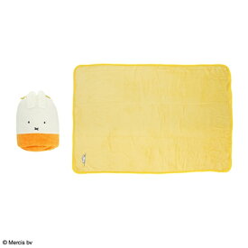 丸眞｜Marushin ミッフィー　ぽかぽかミッフィー　巾着付きブランケット
